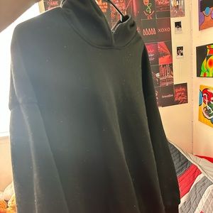 Throw over hoodie